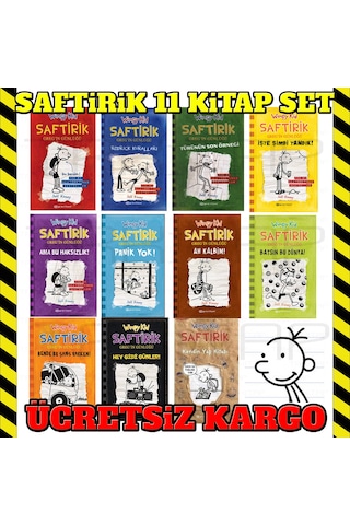 Epsilon Yayınları - Saftirik Greg Serisi - 11 Kitaplık Set
