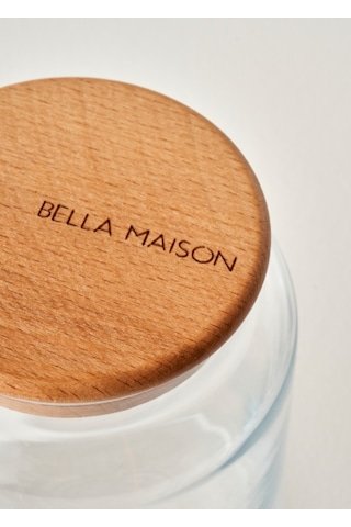 Bella Maison Joye Ahşap Kapaklı 6'lı Baharatlık Seti Naturel 290 Cc Naturel