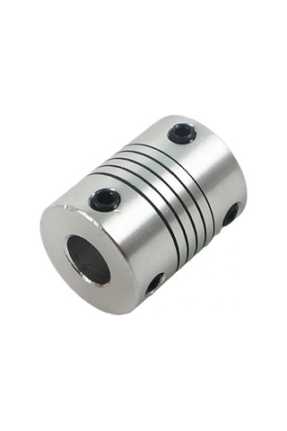 6.35x8mm Esnek Kaplin Alüminyum 3d Yazıcı Cnc Uyumlu