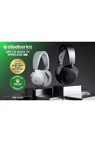 Steelseries Arctis Nova 7x Gen2 Kablosuz Beyaz Gaming Kulaklık