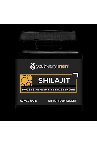 Men's Shilajit - 250 Mg Shilajit Capsules - Energy Supplement - Supports Stamina & Endurance - Gluten, Dairy & Soy Free - 60 Veg