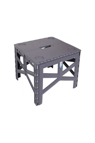 Piev Katlanır Çok Amaçlı Kolay Taşınır Kamp Piknik Masası Antrasit
