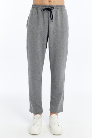 Axxel Erkek Gri Arka Cep Fermuarlı Eşofman Alt-p340 Gri