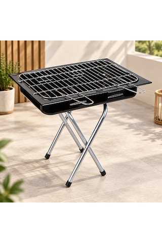 60cm Portatif Ayaklı Mangal Sarı