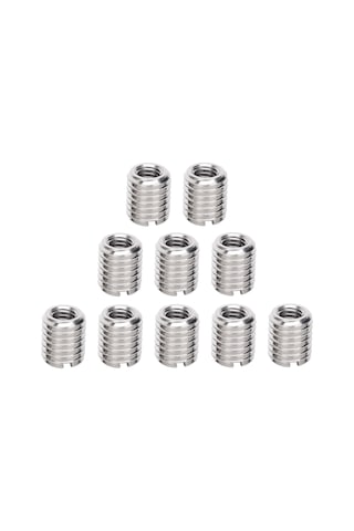 Qingmipy 10 Adet M6x1.0 Dişi/m10x1.5 Erkek Konik Somun, Paslanmaz Çelik İç Gömme Somun, Tork Tamiri Ve Vida Tutucu Aracı