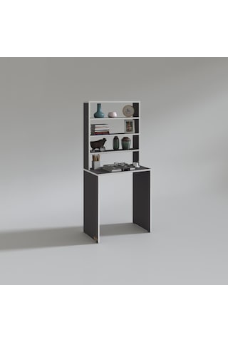 Kenzlife bilgisayar çalışma masası hamilton70 gri ofis sekreter laptop Gri