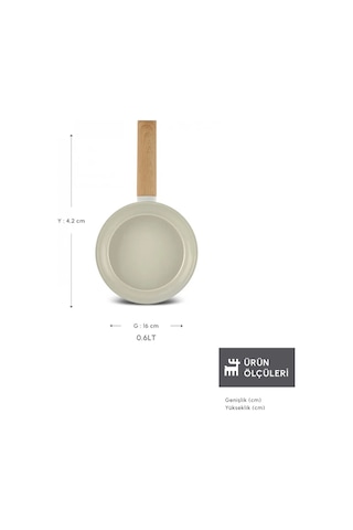 Karaca x Refika Swiss Crystal Almond Cream 16 Cm Tava Ind