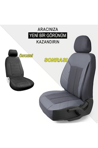 Mevas Akik Serisi Hyundai Accent Admire İle Uyumlu Tam Set Oto Koltuk Kılıfı