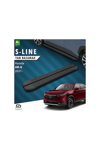S-dizayn Honda Hr-v 3 S-line Siyah Yan Basamak 173 Cm 2021 Üzeri