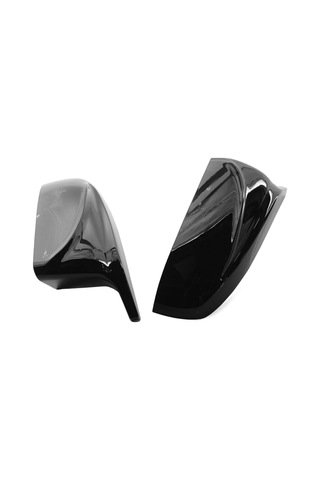 Gajeena Bmw X5 E70 X6 E71 İçin Siyah Abs Yan Ayna Kapakları - 1 Çift