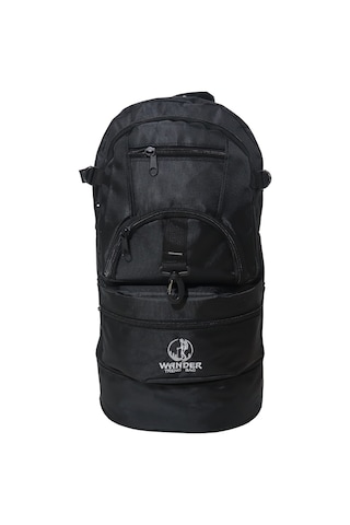 Bag Trend Bt Kamp Çantası 45 Litre Sırt Çantası Körüklü Trekking Outdoor Su Geçirmez 5 Gözlü Astarlı Siyah