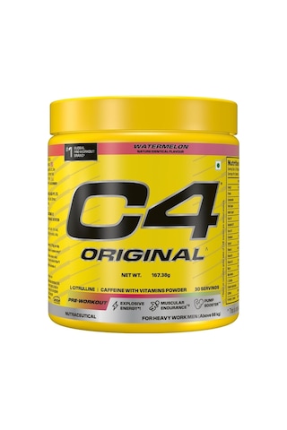 Cellucor C4 Orıgınal Watermelon Preworkout Pump Booster 30 Servıngs