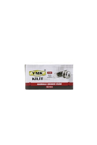12 Adet Oval - Mandallı Dolap - Çekmece Kilit 20mm 5250 Diğer