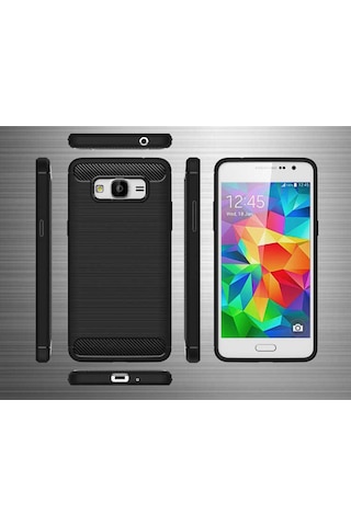 Samsung Uyumlu Galaxy J5 2016 Kılıf Zore Room Silikon Kapak Lacivert