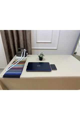 Nivemeshome Keten Trend Masa Örtüsü Bej Apm Çok Renkli