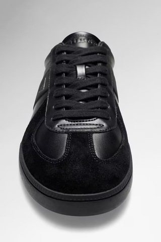 Guess Dravos Erkek Deri Karışımlı Sneaker Ayakkabı Fmfdraele12 Siyah
