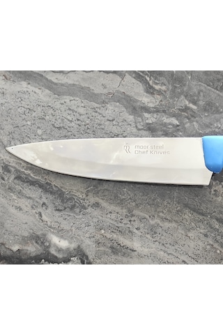 Şef Bıçağı - Moor Steel - Bursa 3'lü Set Mavi
