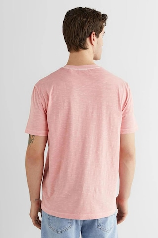 Gant Erkek Pembe Bisiklet Yaka Regular Fit T-shirt-14686