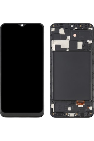 Samsung Uyumlu Galaxy Sm-a205 A20 Ekran Lcd Full Çıtalı Tft