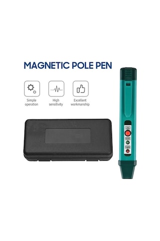 Ebitda Abs Malzeme 5mt Hassasiyet 2 Led Kutup Gösteri -20 80 Çalışma Sıcaklığı 2xaaa Pil Manyetik Alan Test Cihazı