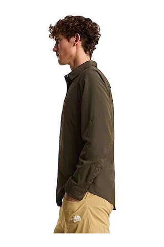 The North Face M Sequoia Ls Erkek Gömlek Kahve