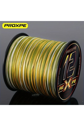 Fochsia Proxpe 12 İplik Örülmüş Yeşil 500 Metre 25 Lb 0 8 No Misina Tatlı Ve Tuzlu Su