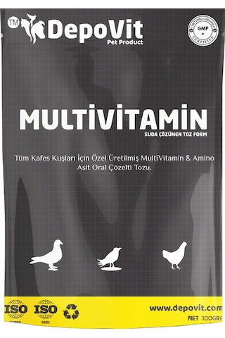 Depovit Multivitamin Aminoasit Toz 2 100 Gr Ikili Paket Depovit Multivitamin Aminoasit Toz 2 100 Gr Ikili Paket