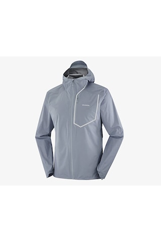 Salomon Bonattı Pro Erkek Outdoor Yağmurluk Lc2769600 Gri