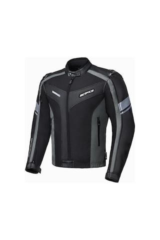 Scoyco Jk152 Siyah Gri Motosiklet Montu