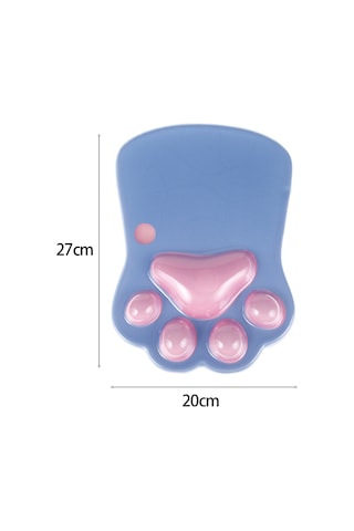 Hangfox Sevimli Kedi Pençesi Tasarımı, Ergonomik Bilek Destekli Kaymaz Mouse Pad