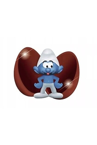 Zaini Şirinler Smurfs Sürpriz Çikolatalı Yumurta 3'lü 1 Paket