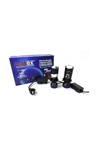 Femex H4 Pro Exclusive Mini Bi-led Lens Csp Lextar Chip 50w