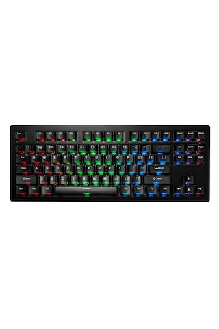 Akko Monsgeek M3 V5 He Black Transparent Astroaim Manyetik Switch 8k Hz Hall Effect Hotswap Rgb Kablosuz İngilizce Gaming Klavye