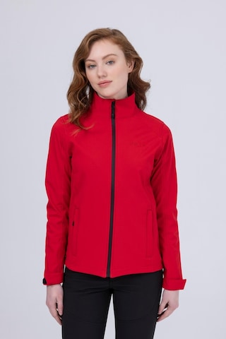 2as Bianca İnce Softshell Kadın Ceket Kırmızı 001
