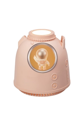 Enjoyplus Sx-e338 Usb Mini Dönüş Kabin Nemlendirici Masaüstü Hava Nemlendirici Gece Lambası Pembe