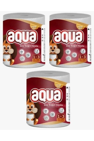Aqua Dev Kağıt Havlu 3'lü