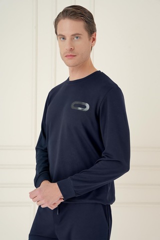 Efor Ts 888 Slim Fit Lacivert Spor T-shirt Lacivert