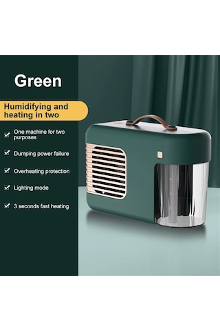 Jialan 500 W Hava Nemlendiricili Elektrikli Isıtıcı Fan