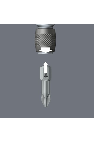 Wera 784 A 1/4 İnç Wera Hızlı Değiştirme Kovanlı Bağlantı Parçaları, 1/4 İnç X 30 Mm, Wera