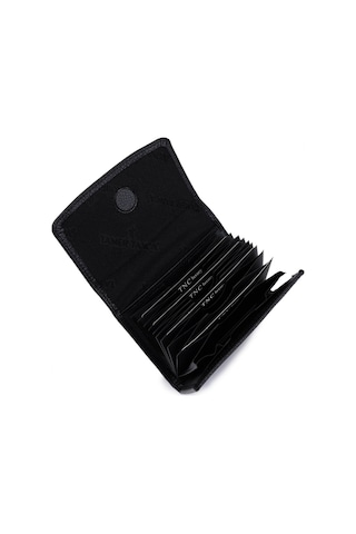 Tamer Tanca Unisex Hakiki Deri Siyah Havyar Kartlık 1148 061 Krtlk Sk25-26 Sıyah Hvyr Siyah