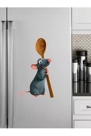 Blue Stone Çocuklar İçin Buzdolabı Dekoratif Çıkartması 225303688 Mavi