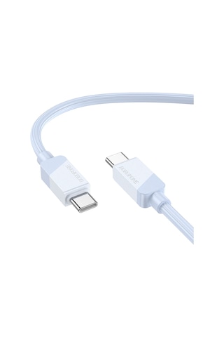 Borofone Bx107 60w Usb-c / Tip-c Usb-c / Tip-c Hızlı Şarj Veri Kablosu, Uzunluk: 1m Mavi