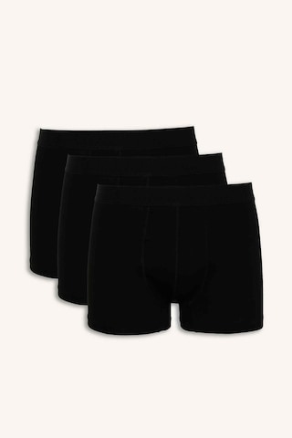 Defacto Regular Fıt 3lü Boxer N4277az26aubk27 Siyah-bk27