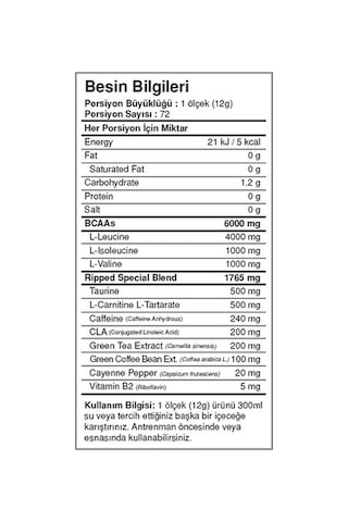 Bigjoy Sports-Bcaapro Ripped Ananas 864G