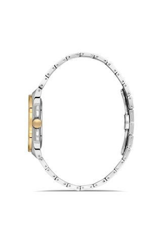 Ferro Fm40160a-d Quartz Çelik Sarı-gri 42 Mm Erkek Kol Saati Altın - Gri