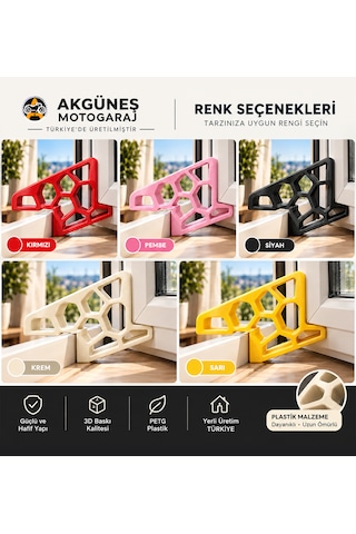 Plastik Cam Açık Tutma Aparatı Araç Camı Havalandırma Ve Sabitleme Aparatı