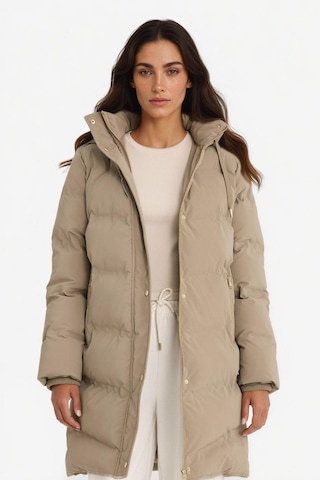 Defacto Regular Fit Kapüşonlu Fermuarlı Parka F2876AX25WN Kahve