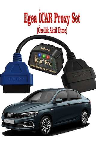 İcarpro 2.3v Egea Uyumlu Arıza Tespit Ve Özellik Aktif Etme Proxy Set Bluetooth İos