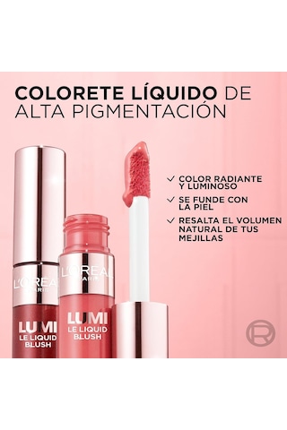 L'oreal Paris Lumi Blush Likit Allık - 630 Glowy True Rose Diğer