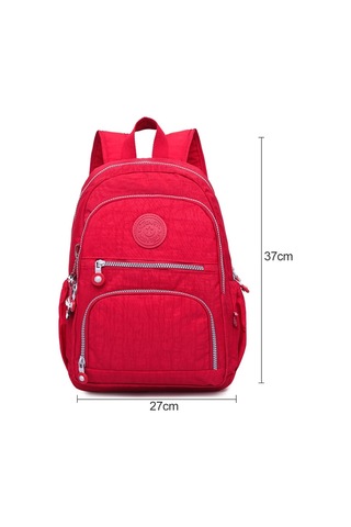 Sones Sırt Çantaları Okul Sırt Çantası Genç Kızlar İçin Kadın Dizüstü Bilgisayar Seyahat Çantası, Boyut: 27x13x37cm T1368 Kırmızı Diğer